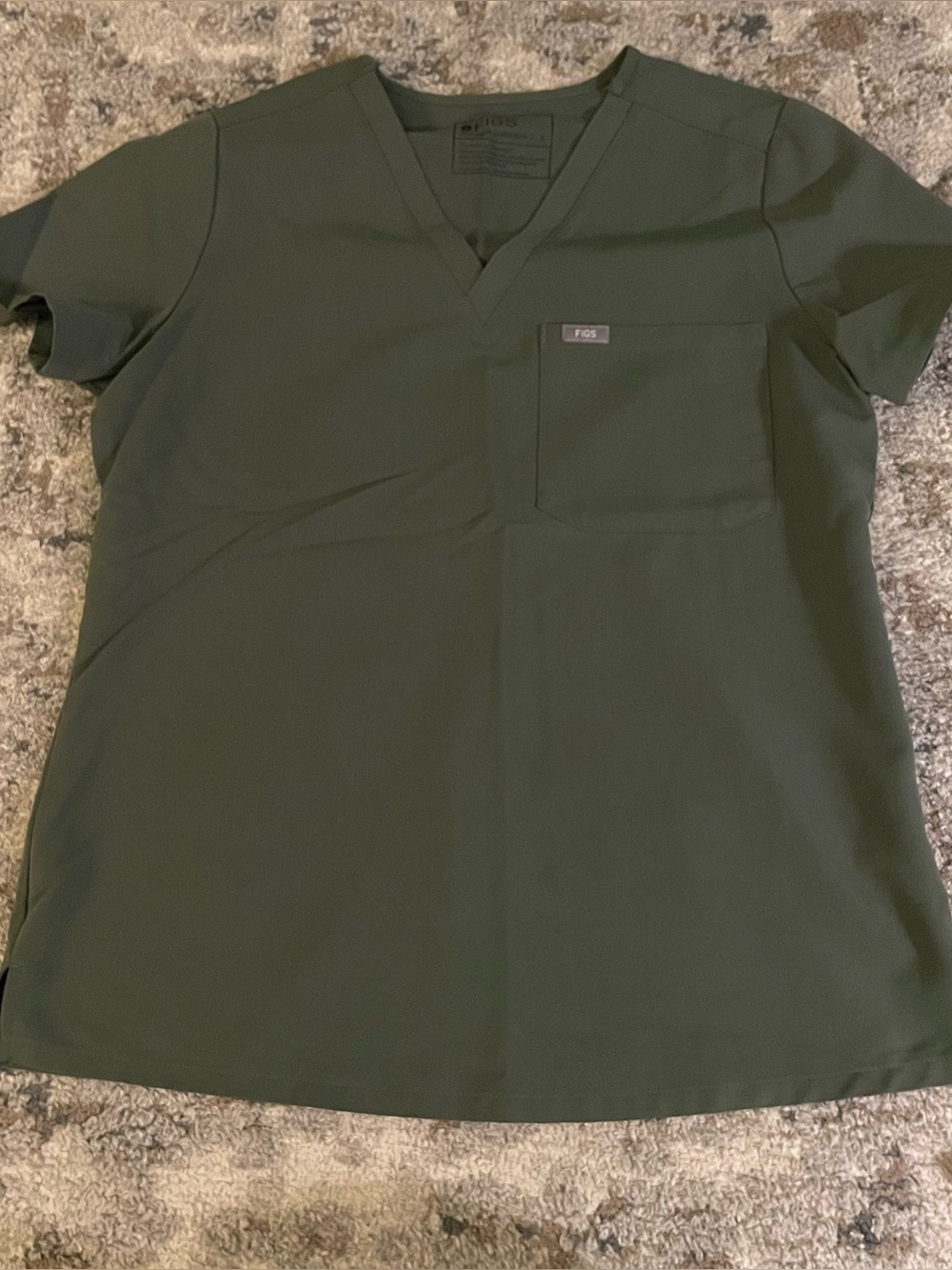 Figs Catarina scrub top